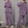 Fluffy Night -  Damen Fleece-Pyjama-Set | Senken Sie Ihre Energierechnung!